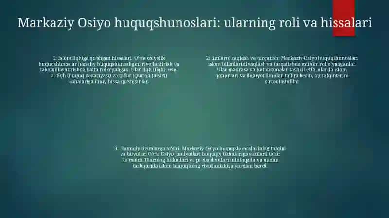Hanafiy Mazhabi Rivojida Markaziy Osiyo Faqihlarining Roli Va Hissasi 3