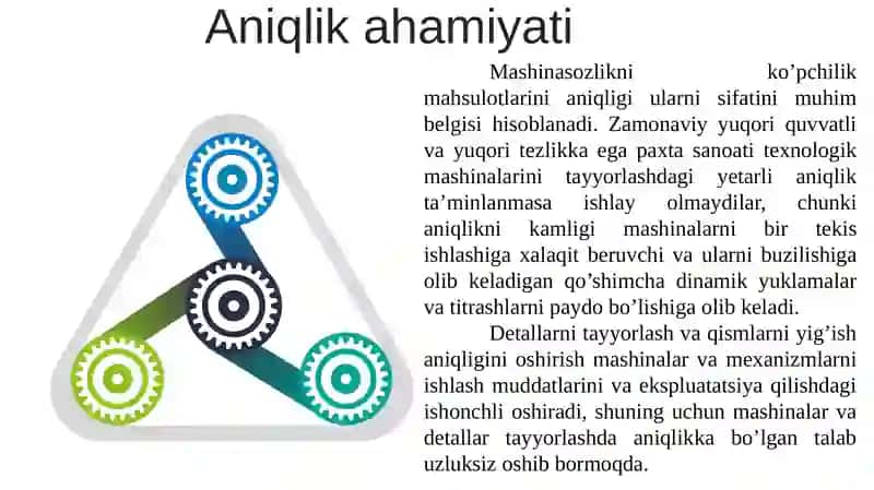 Mashinasozlikda aniqlik 3