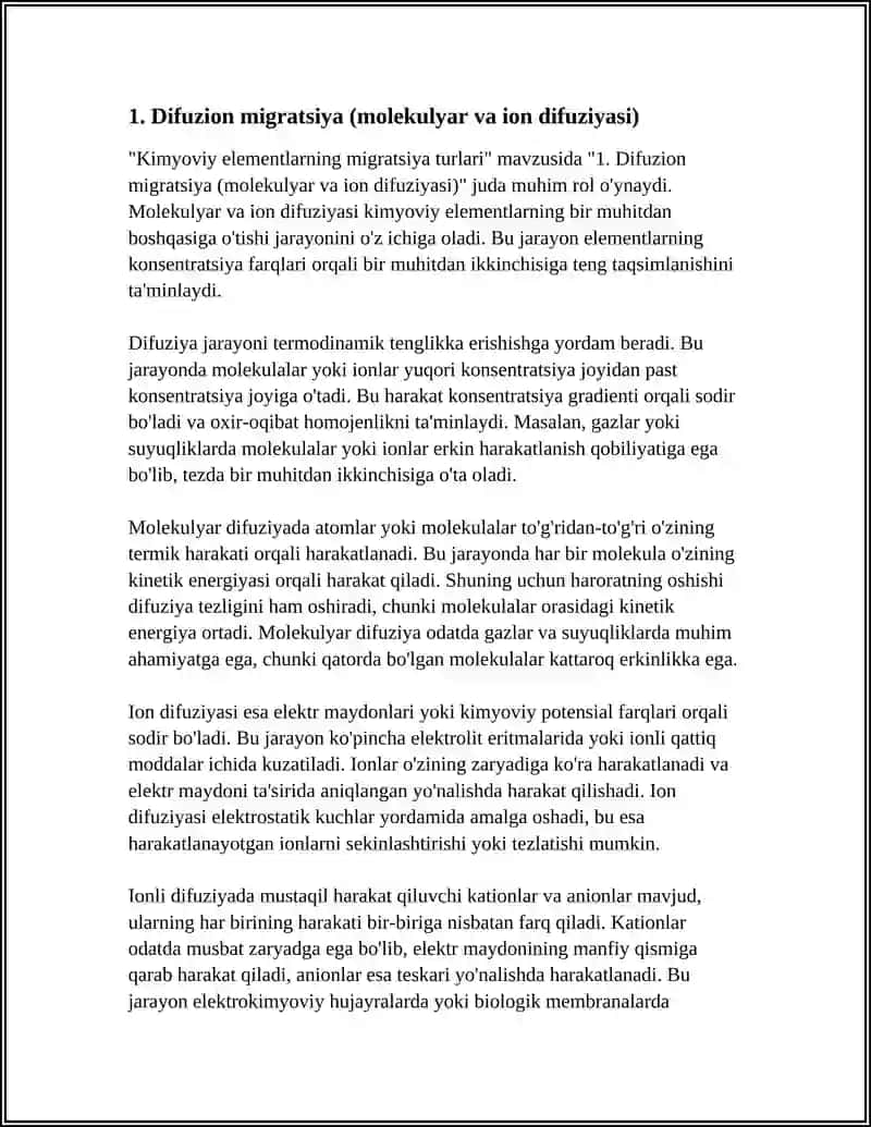 KIMYOVIY ELEMENTLARNING MIGRATSIYA TURLARI 3