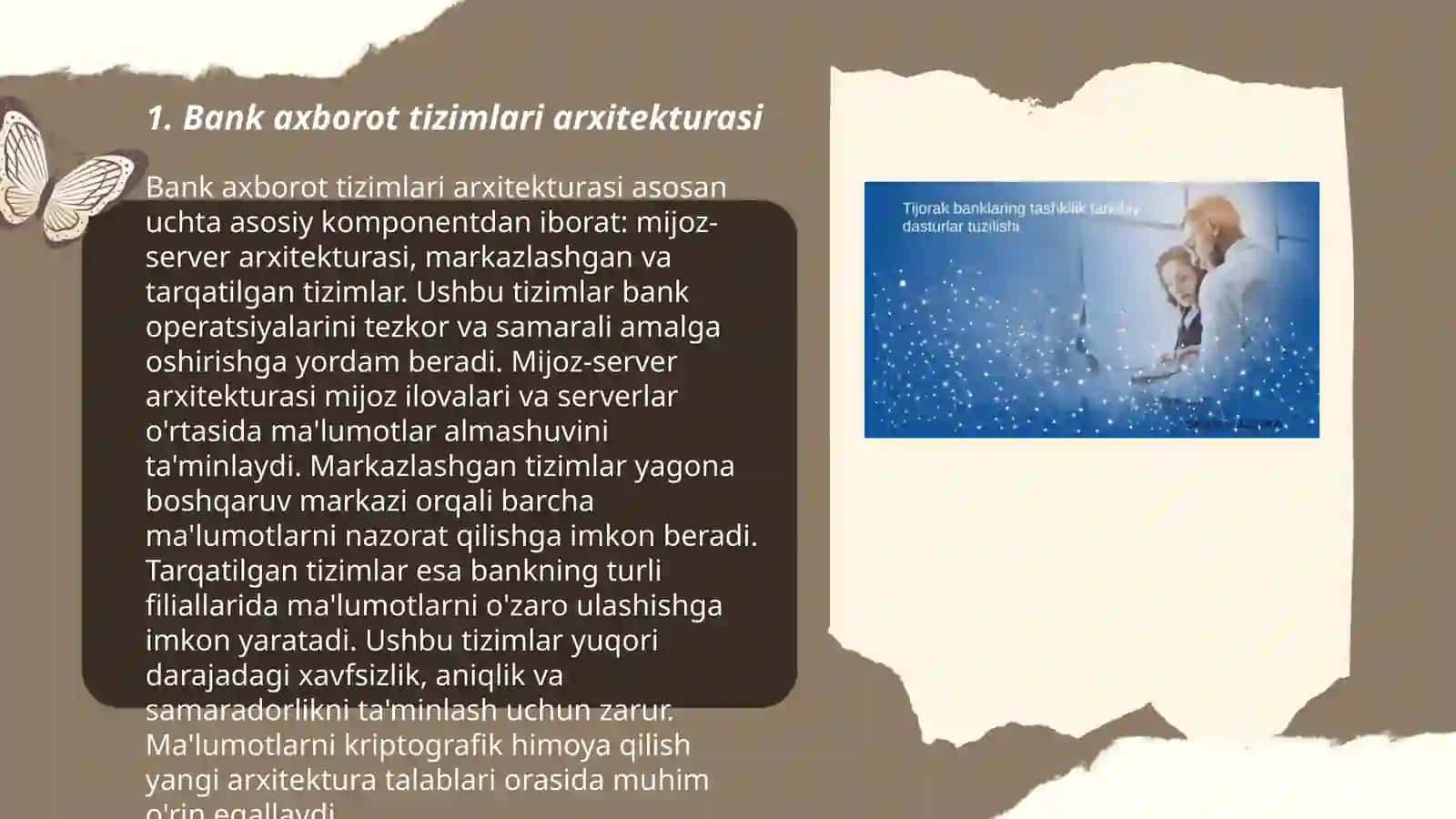 Banklarda axborot tizimlarining dasturiy taʼminlanishi 3