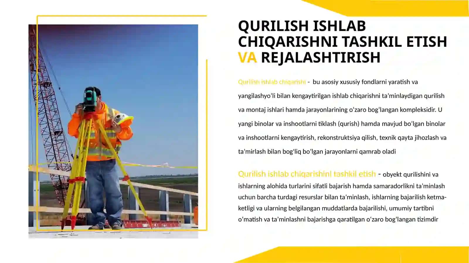 QURILISHNING MODDIY TEXNIK TA’MINOTI 3