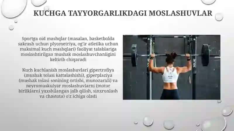 Mushaklarning ishi va biomexanikasi 3