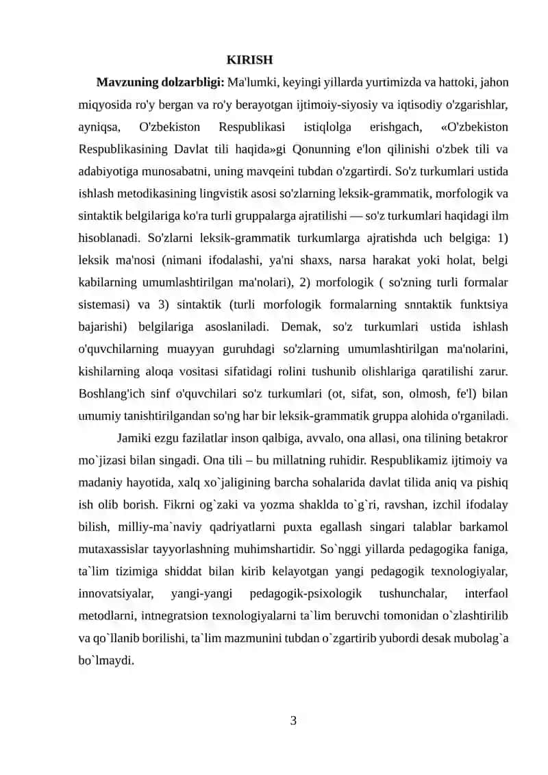 Boshlang’ich sinflarda sifat mavzusini o’rgatish metodikasi 3