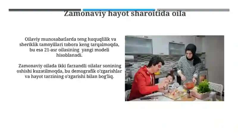 Oilaviy munosabatlarda teng huquqlilik va sheriklik tamoyillari 3