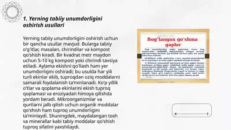 Yerlarni takroriy ekinga tayyorlash 3