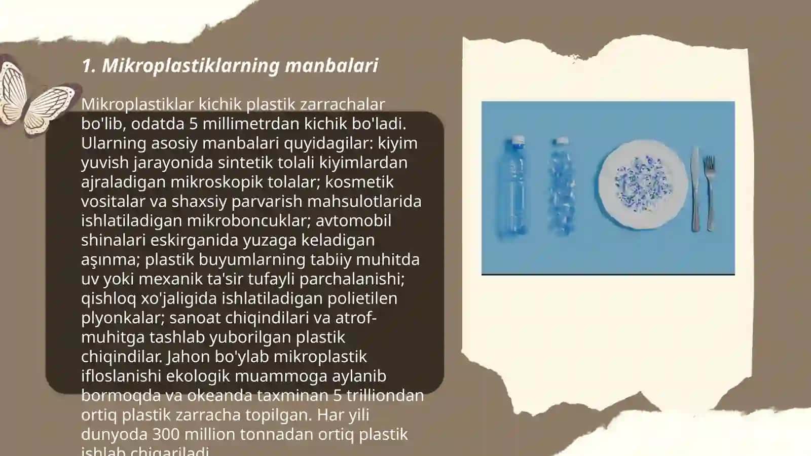 Mikroplastiklar - koʻzga koʻrinmas xavf 3