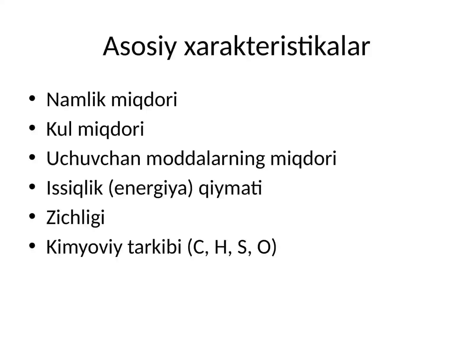 Yoqilg‘ini asosiy xarakteristikalarini ifodalash 3