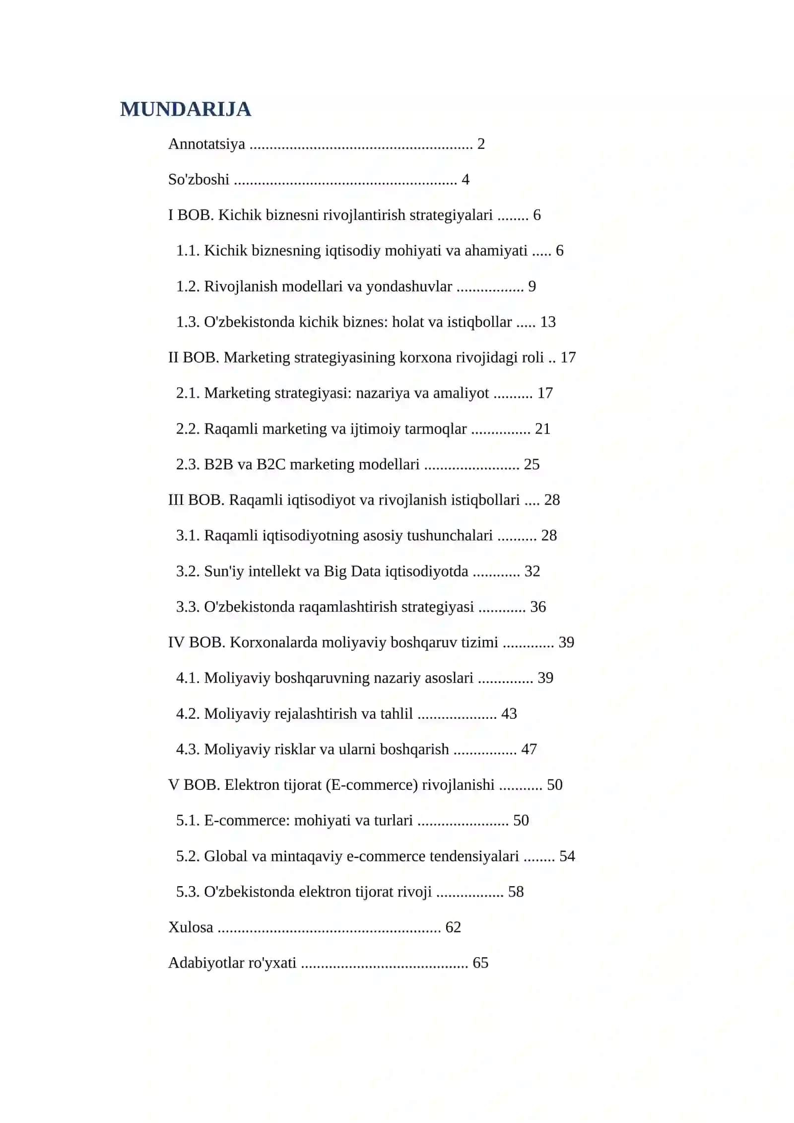 RAQAMLI IQTISODIYOT SHAROITIDA KICHIK BIZNES VA ELEKTRON TIJORATNING RIVOJLANISHI 3
