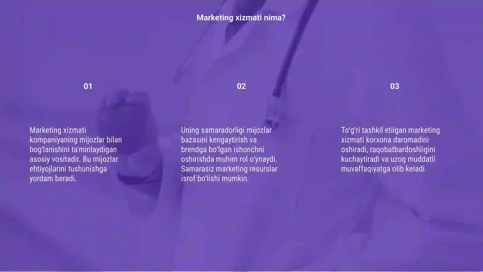 Marketing xizmati va uning samaradorligi 3