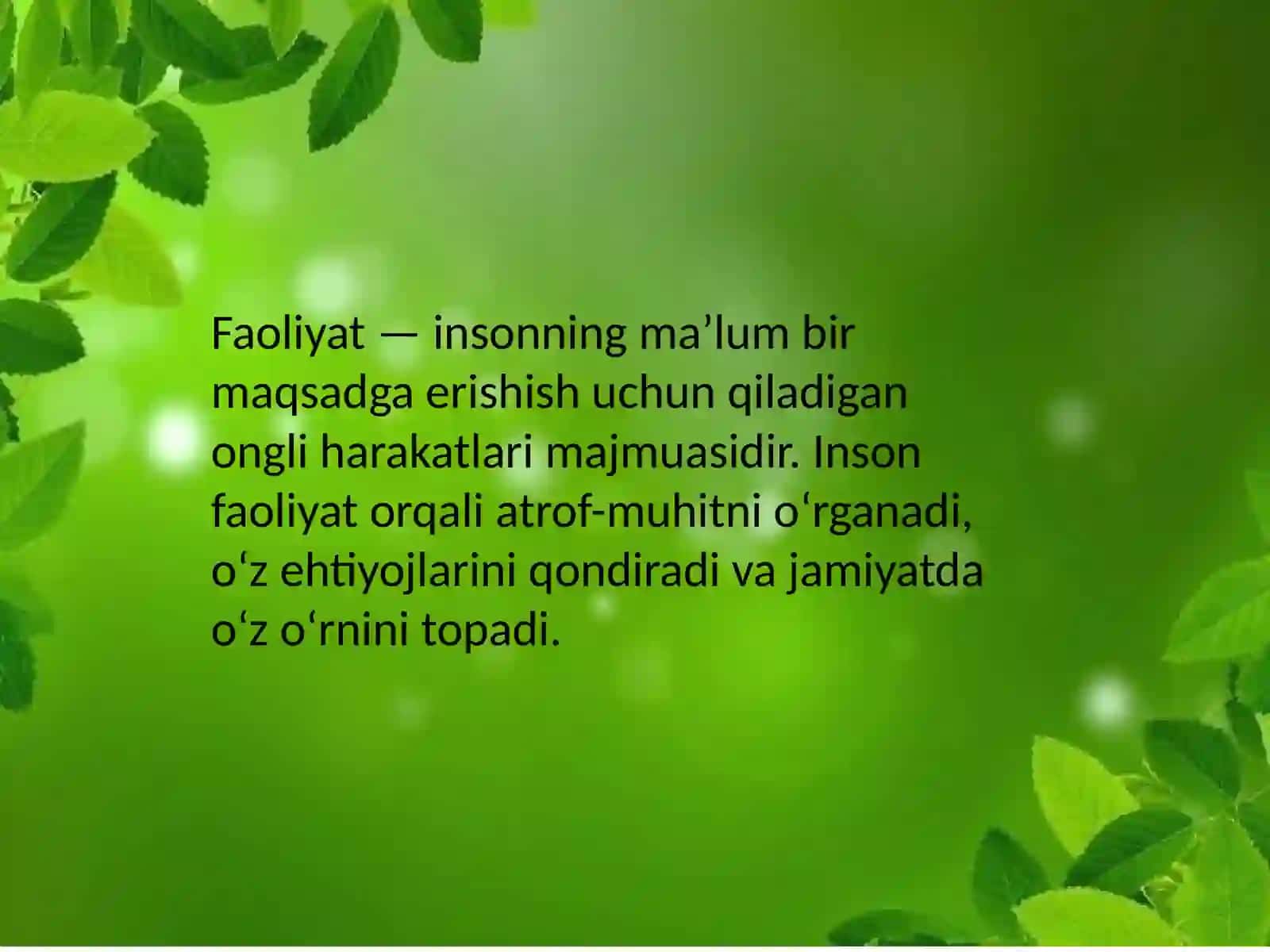 Faoliyat, Muloqot Psixologiyasi, Emotsiya va Motivatsiya 3