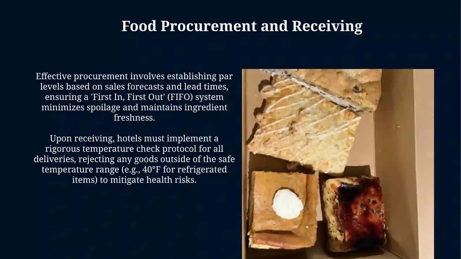 Organization of food in hotels 3