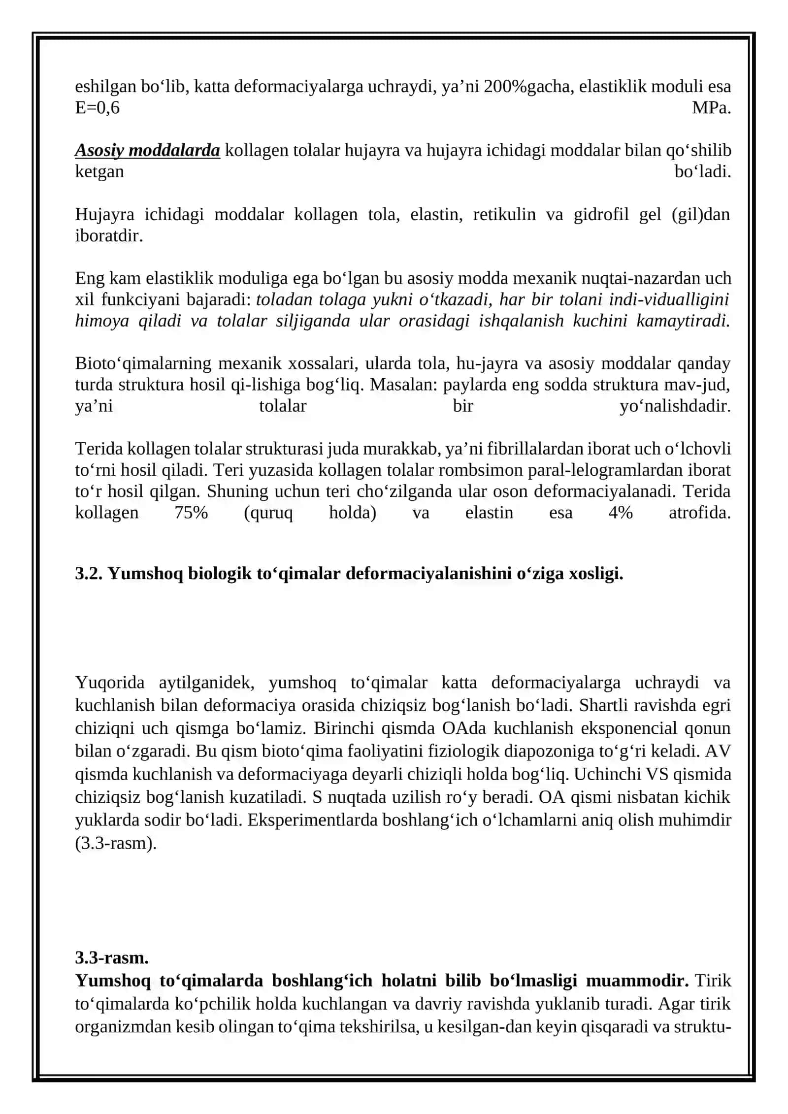 BIOFIZIKA FANIDAN TAYYORLAGAN MUSTAQIL ISHI 3