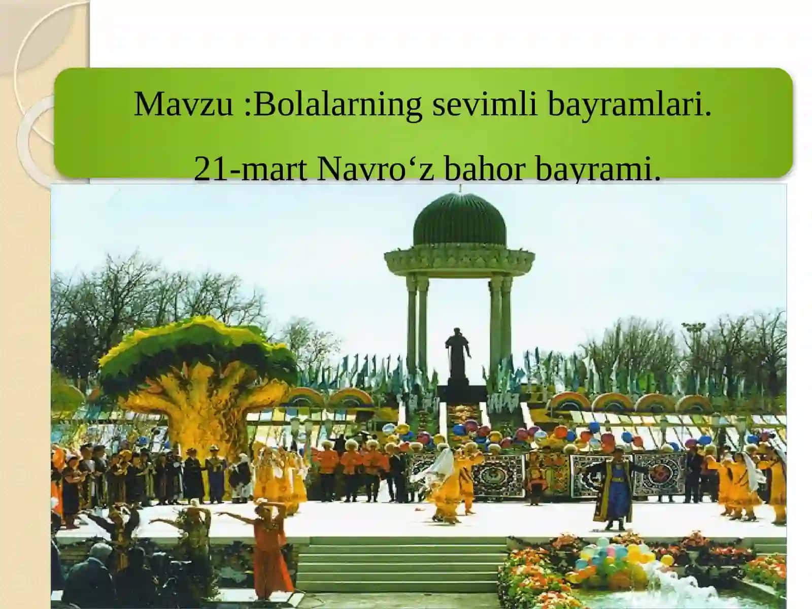 Bolalarning sevimli bayramlari 3