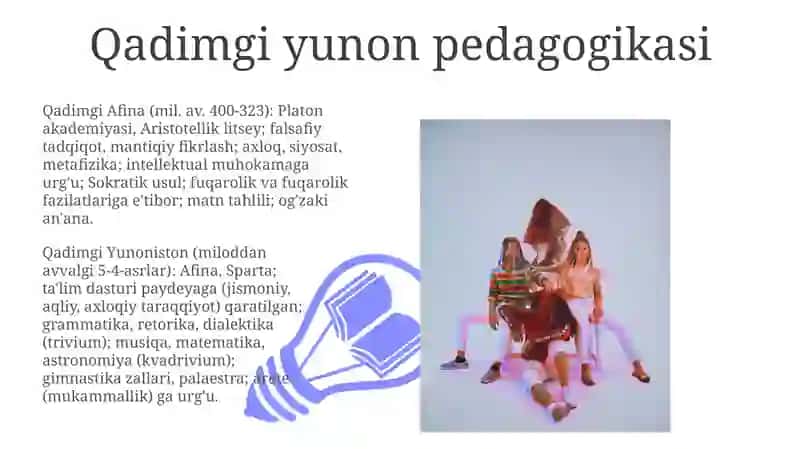 Qadimgi yunon pedagogikasi 3