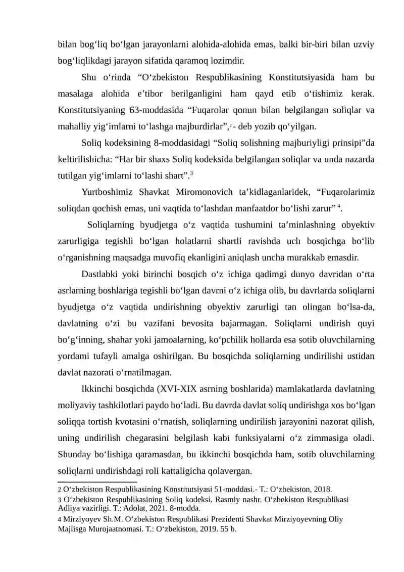 SOLIQLAR TARIXI UNDIRISH MEXANIZIMI 3
