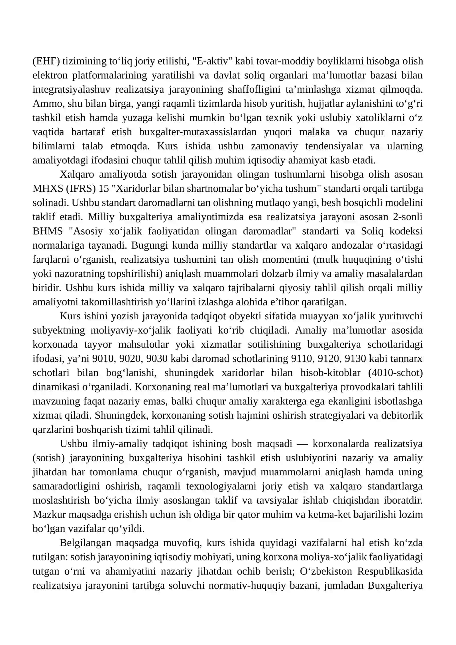 Sotish (realizatsiiya) jarayonining hisobi 3