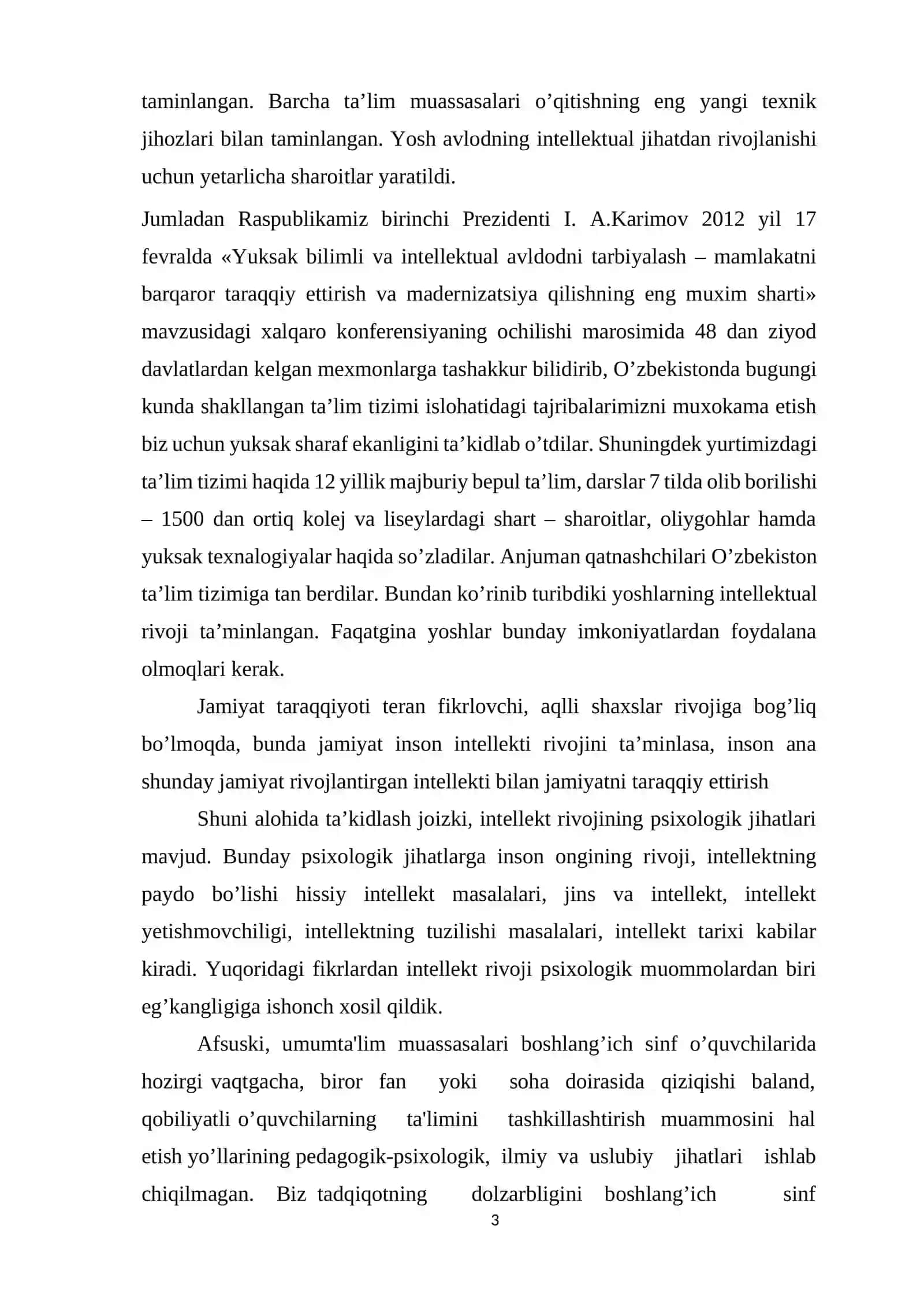 Maktabgacha va boshlang'ich ta'lim oluvchilarning intilektual rivojlanishi 3