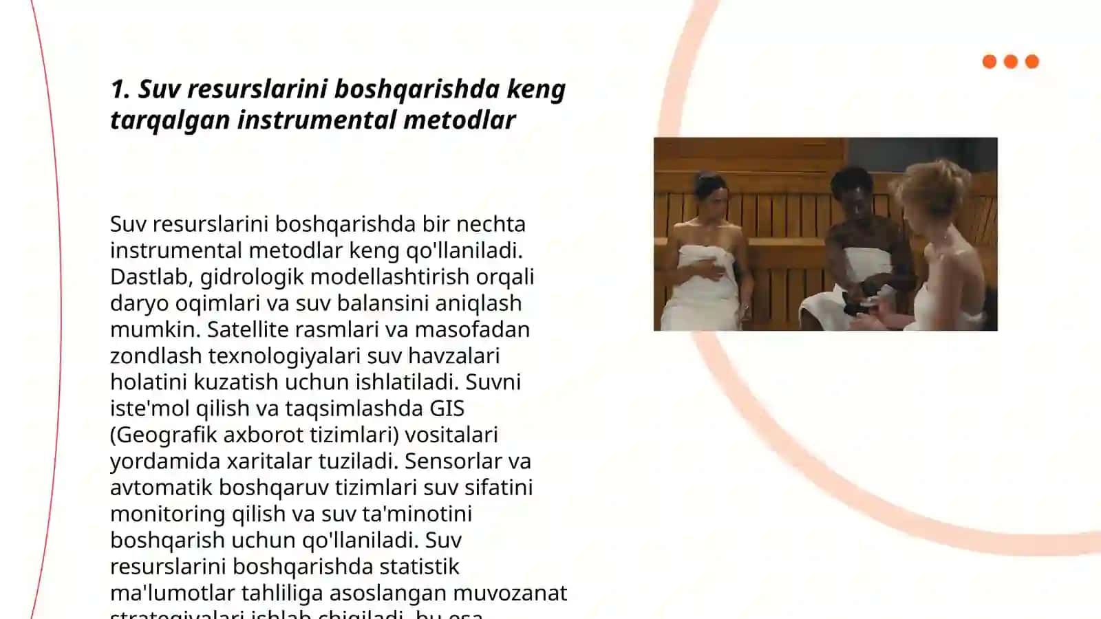 Suv resurslari muhofazasi sohasida tahlilning insturmental metotlarini qoʻllash imkoniyatlari 3
