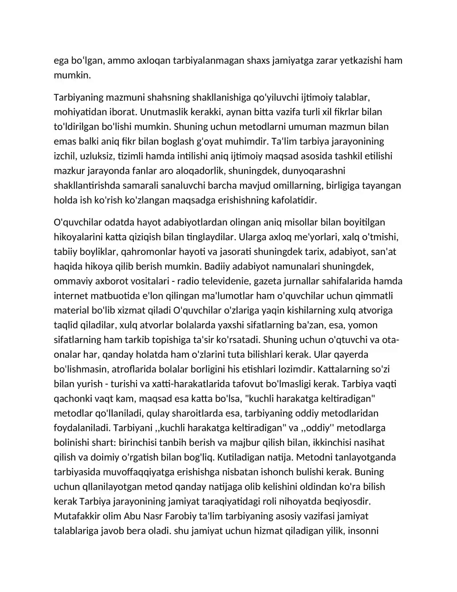 Tarbiyaning maqsad va vazifalari 3