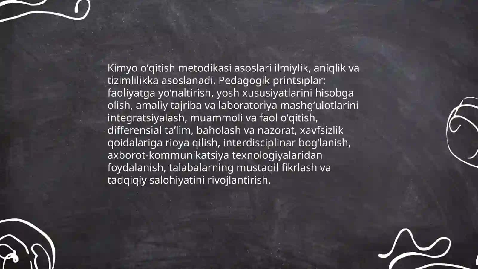 Kimyo oʻqitish metodikasi 3