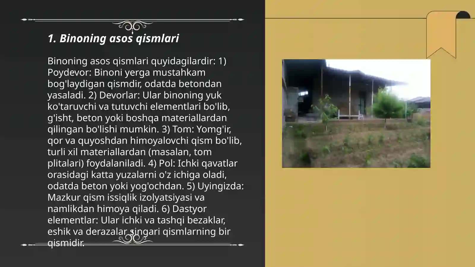 Binoning bosh tarixini loyihalash, shamol gulini chizish 3