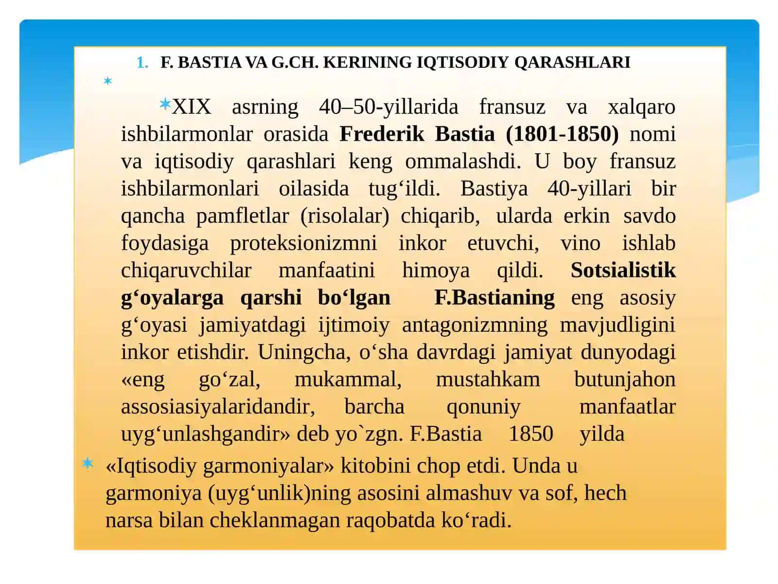 Bozoriqtisodiyotidamuxolif-sotsialistikyo`nalishmohiyativauningtarixiytaqdiri,Germaniyata`limotlari,unungasosiyyo`nalishlari 3