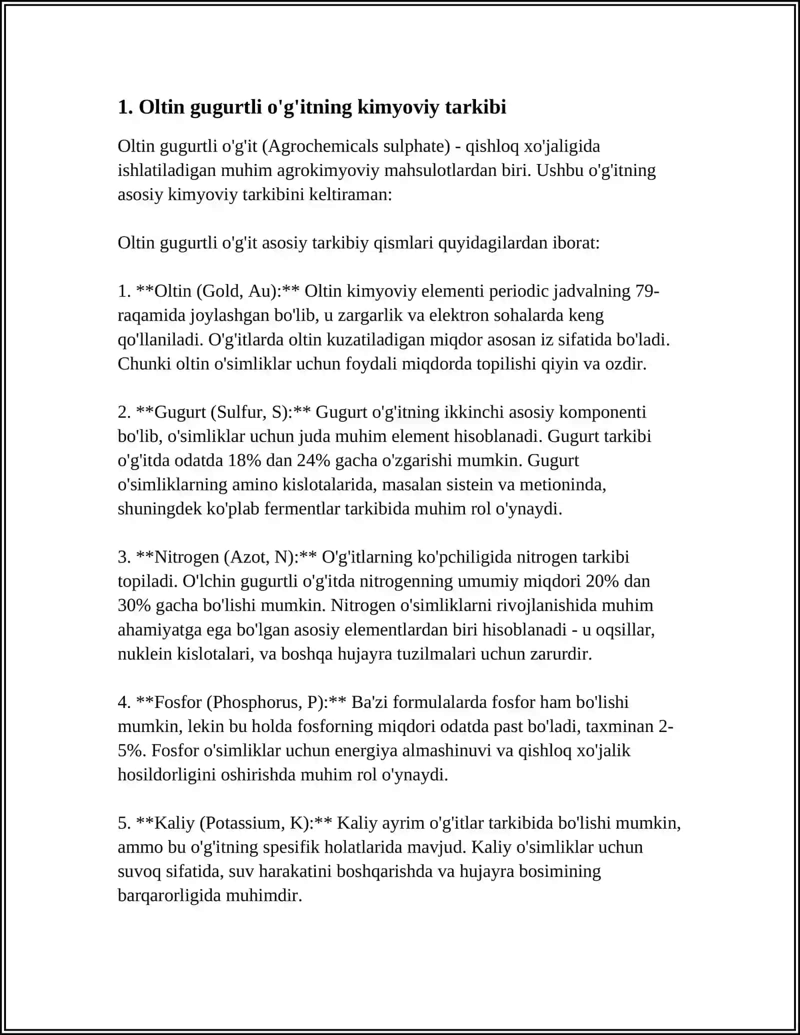 MAGNIFY VA OLTIN GUGURTLI OGITLAR 3