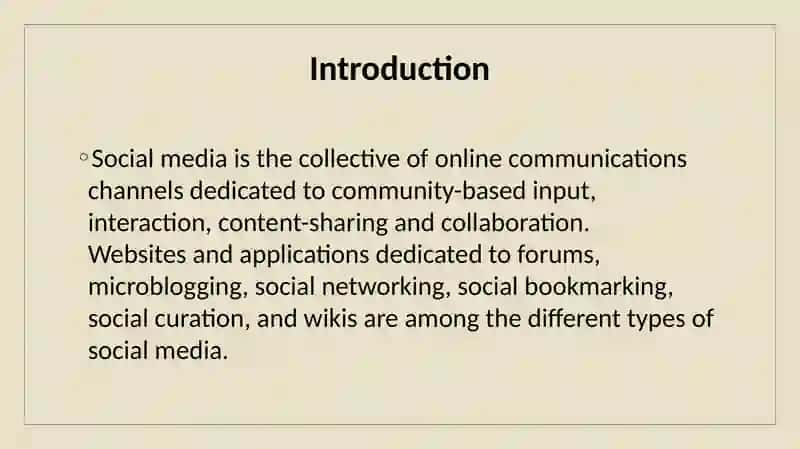 What is Social Media? 3