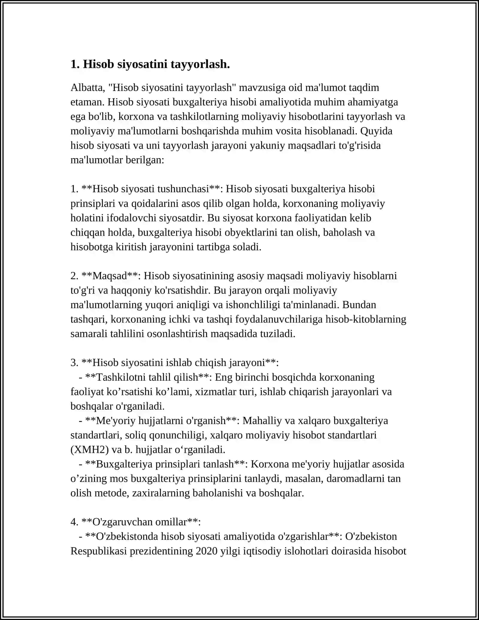 KORXONADA BUXGALTERIYA HISOBINI YURITISH USULLAR 3