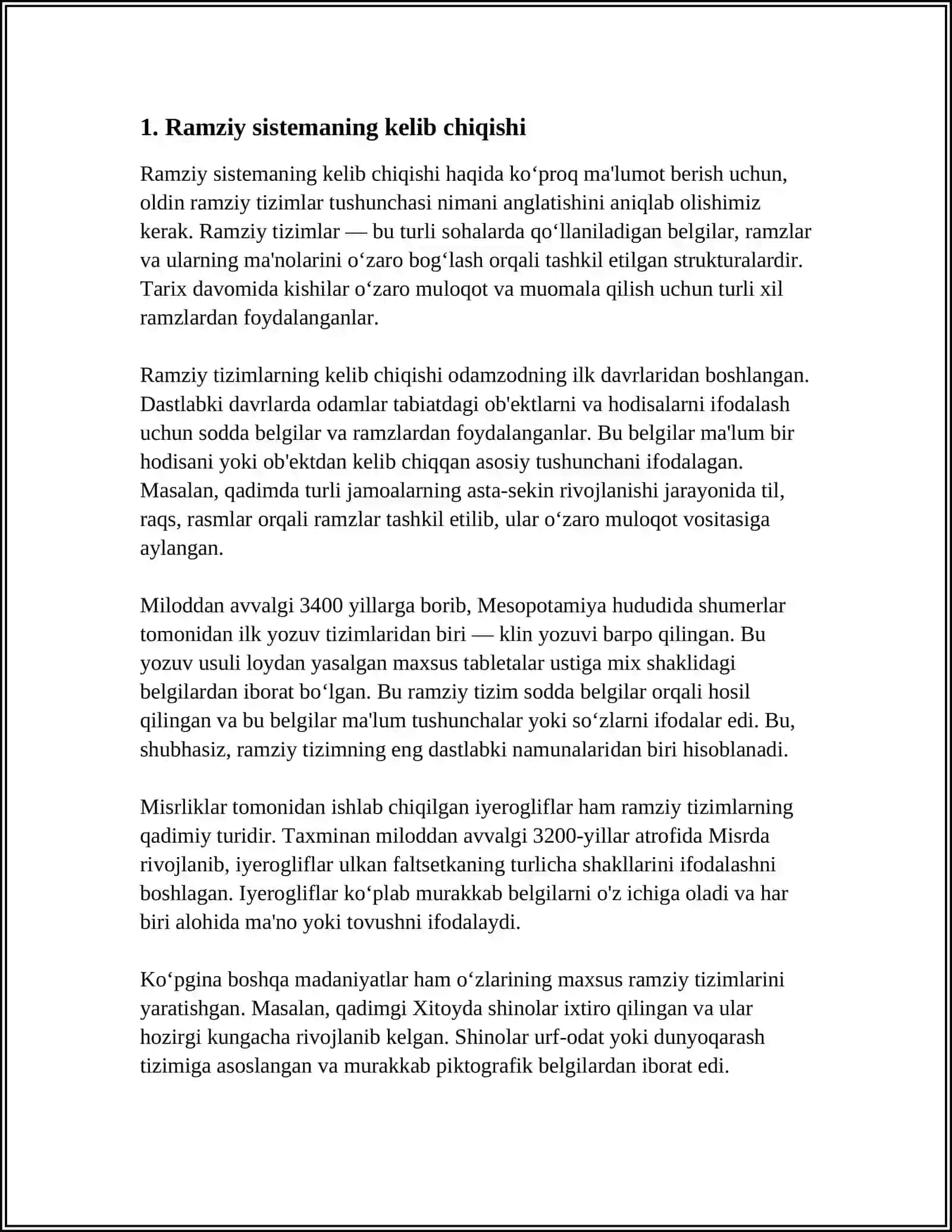 TIL RAMZIY SISTEMA 3