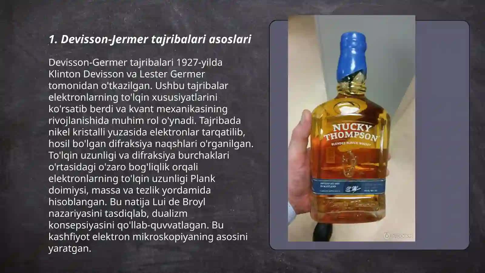 Umumiy Fizika fanidan Mustaqil ish 3