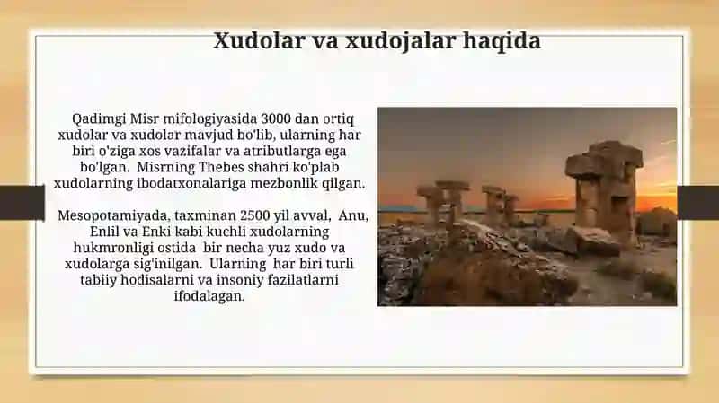 Qadimgi mif va afsonalar 3