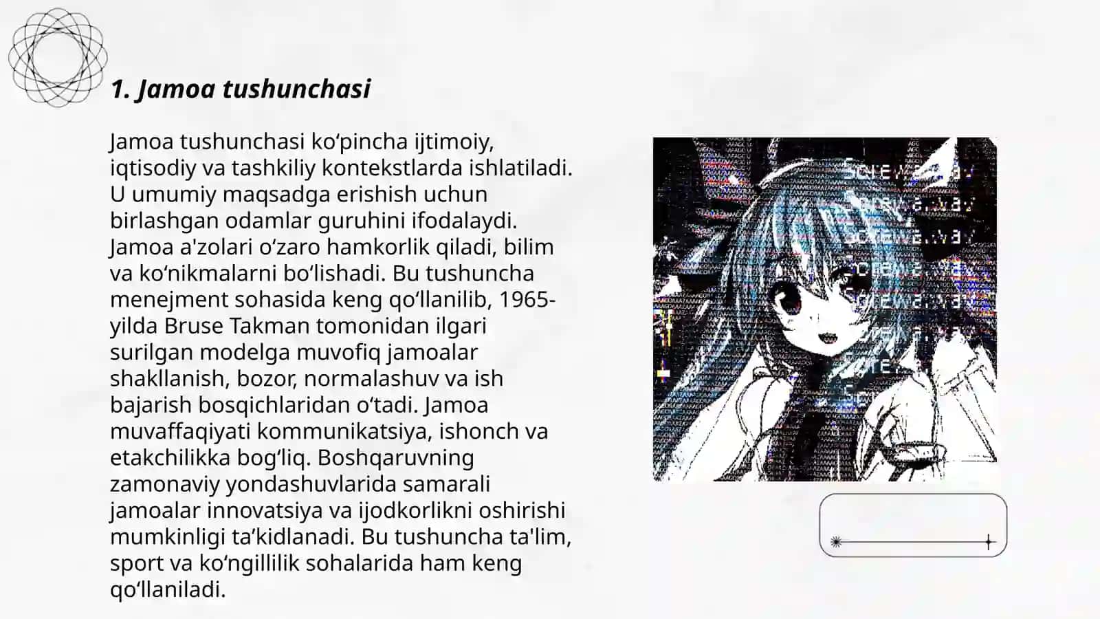 Boshlang'ich sinfda jamoa haqida umumiy tushuncha. Jamoa tashkil etish metodikasi Rahmatova Gulasal 3