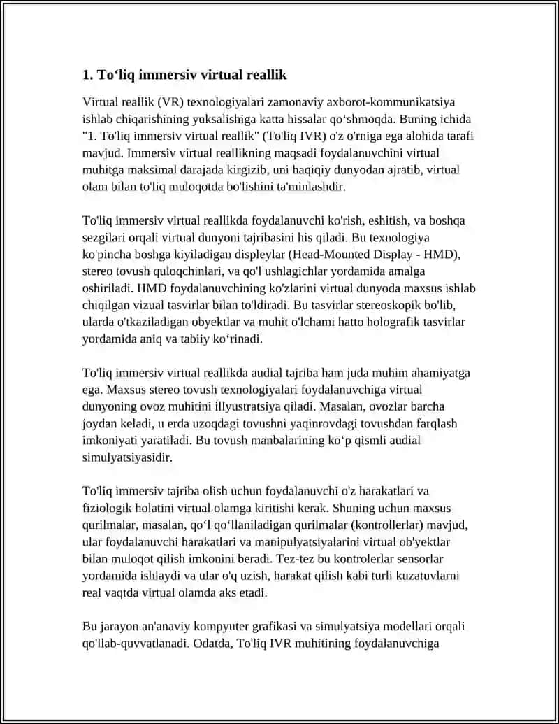 VIRTUAL REALLIK (VR) TURLARI 3