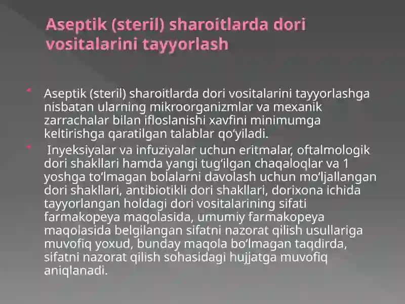 Yangi avlod dori vositalari yaratishda biotexnologik usullardan foydalanish 3
