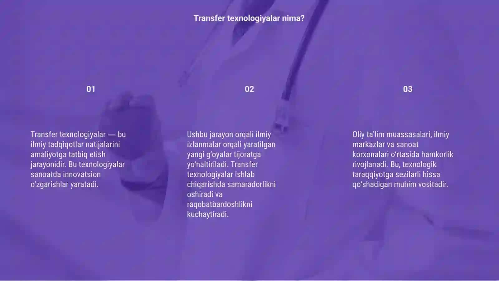 Transfer texnologiyalar 3