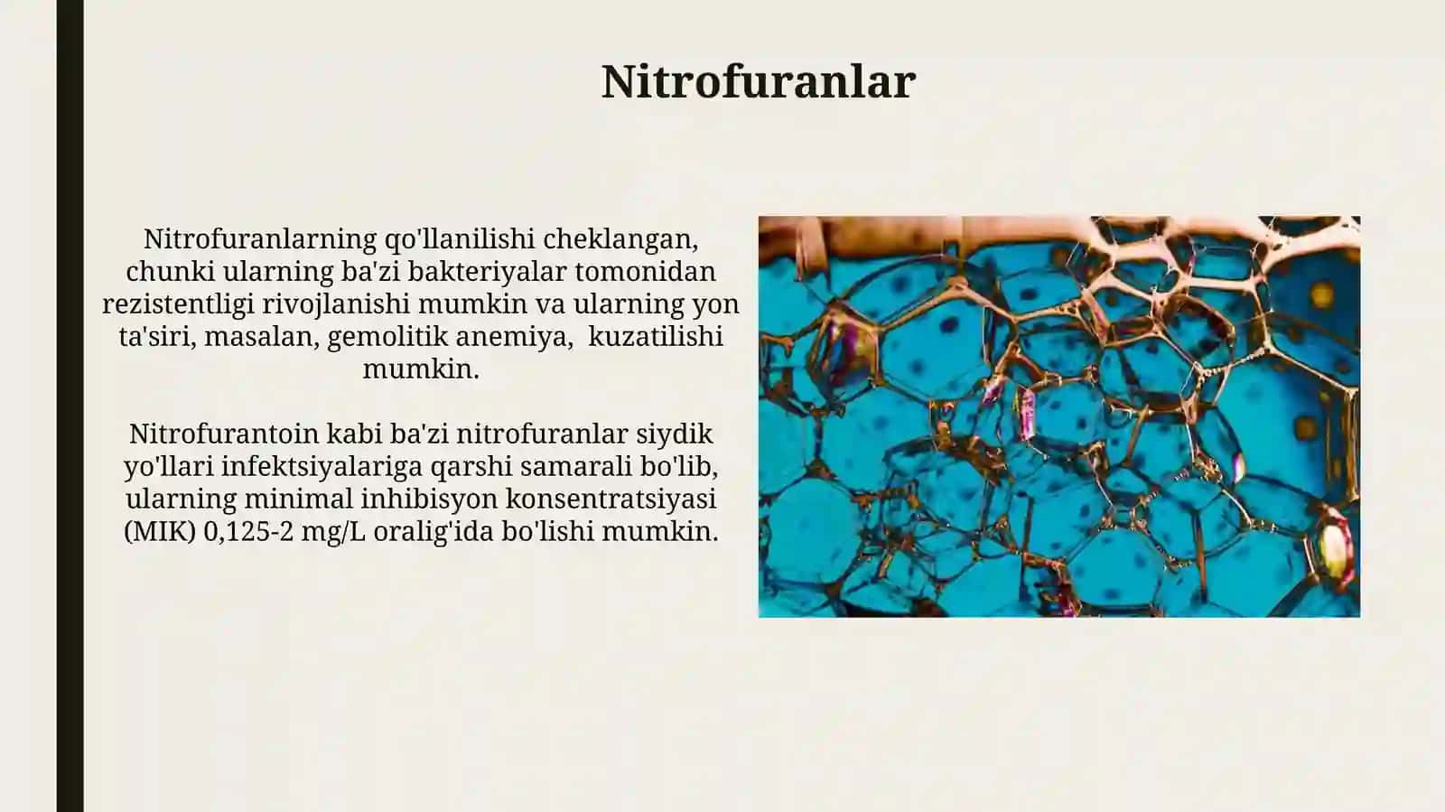 Turli Kimyoviy Tuzuvli Sintetik Antibakterial Preparatlar 3
