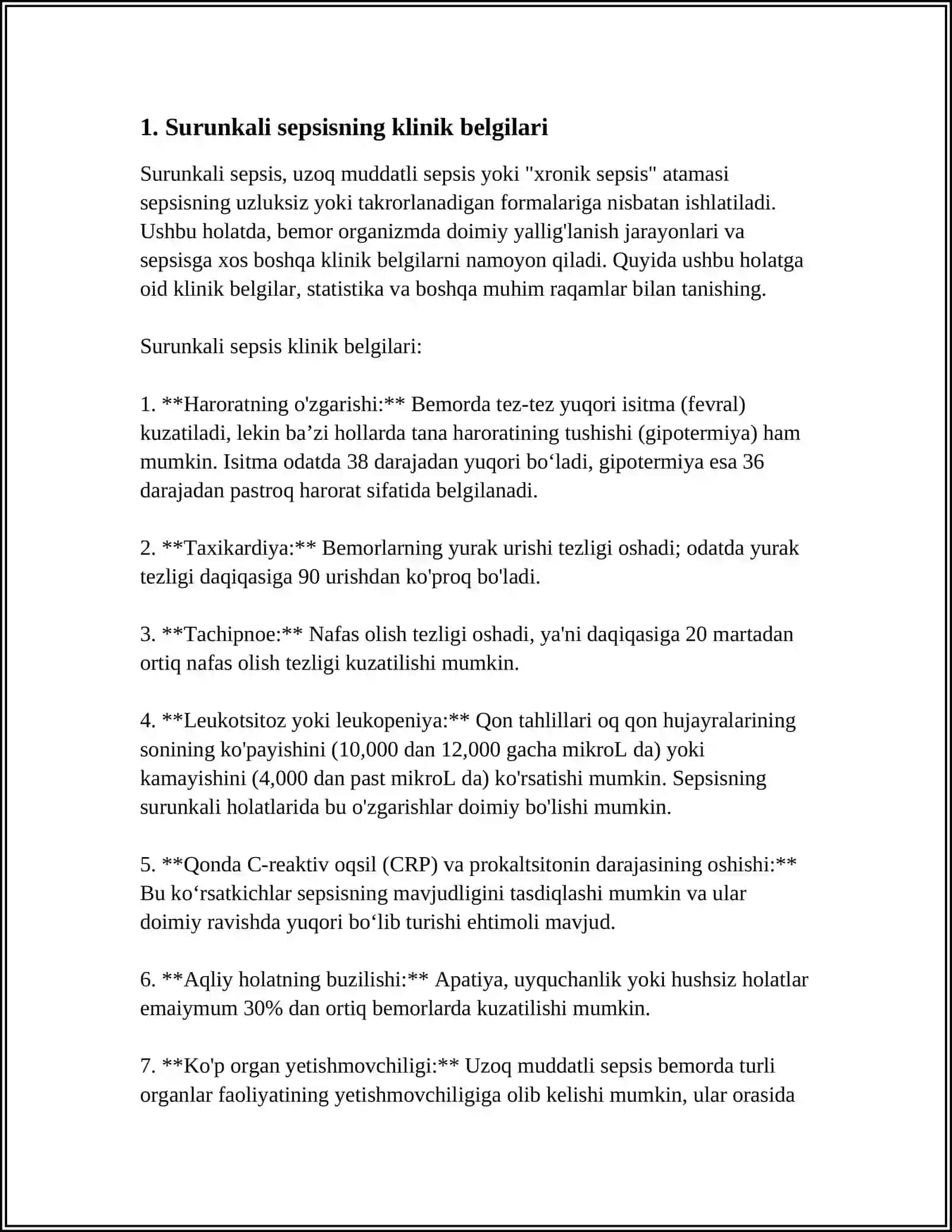 SURUNKULI SEPSIS VA OITS. BO'G'IM VA SUYAK SILINI DAVOLASH XIRURGIK USULLARI 3