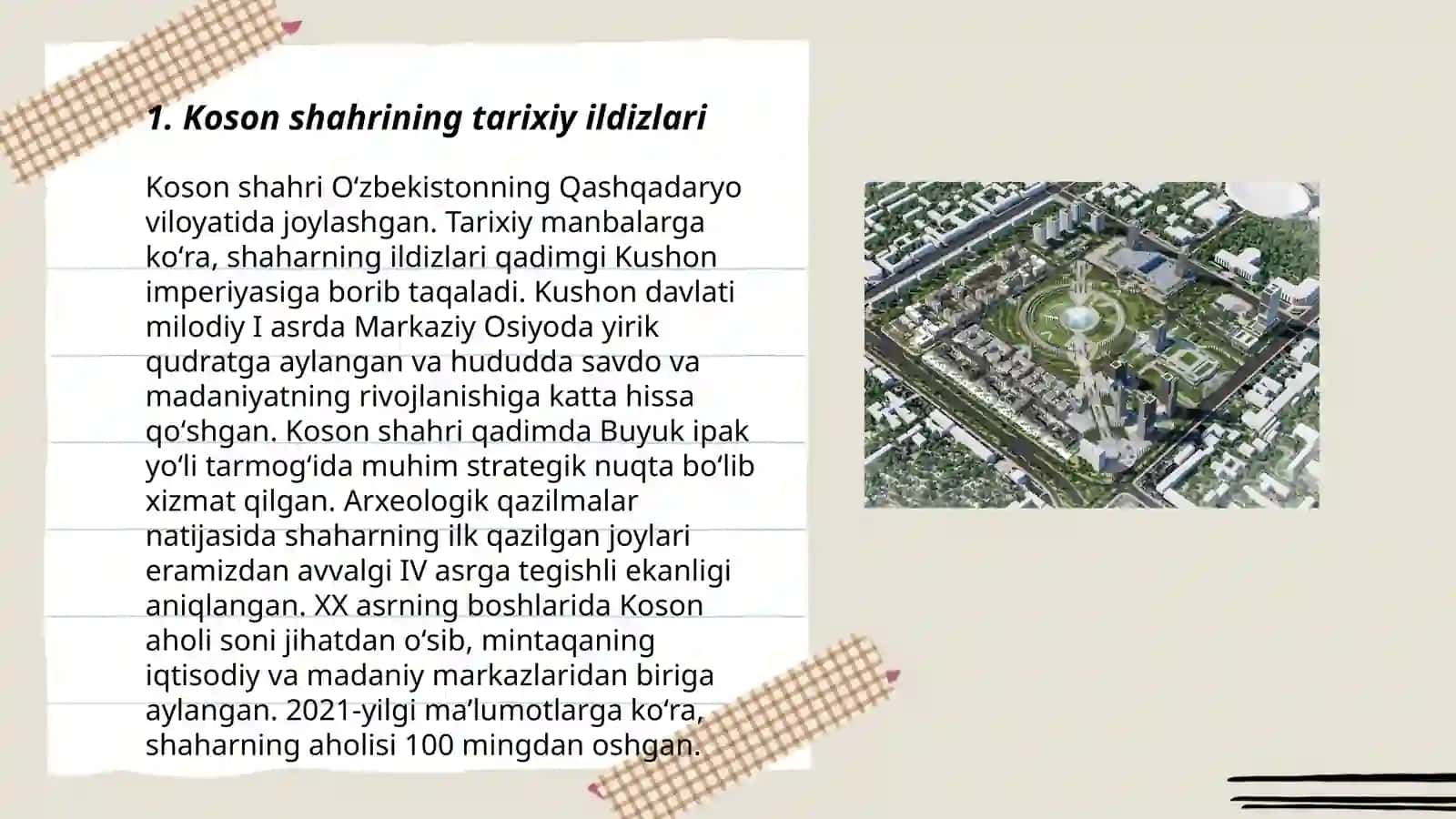 Koson shahrining tarixiy ildizlari 3