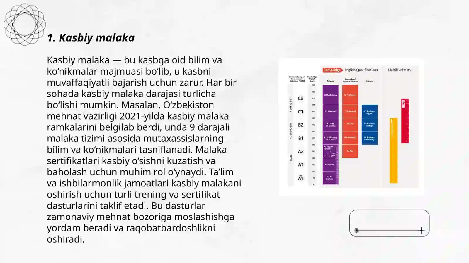 Kasbiy malaka 3