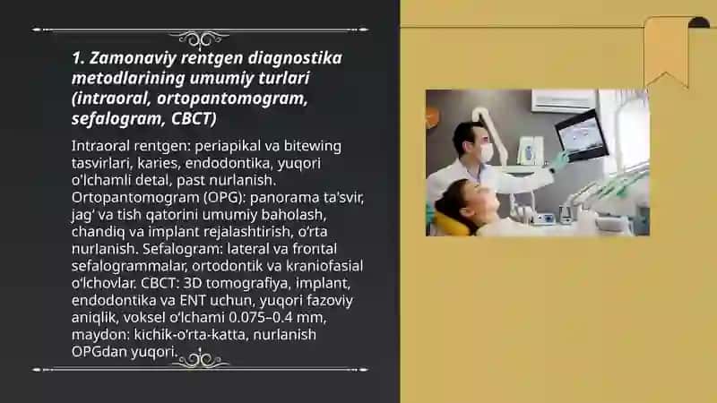 Zamonaviy rentgen tashxislash usullari 3
