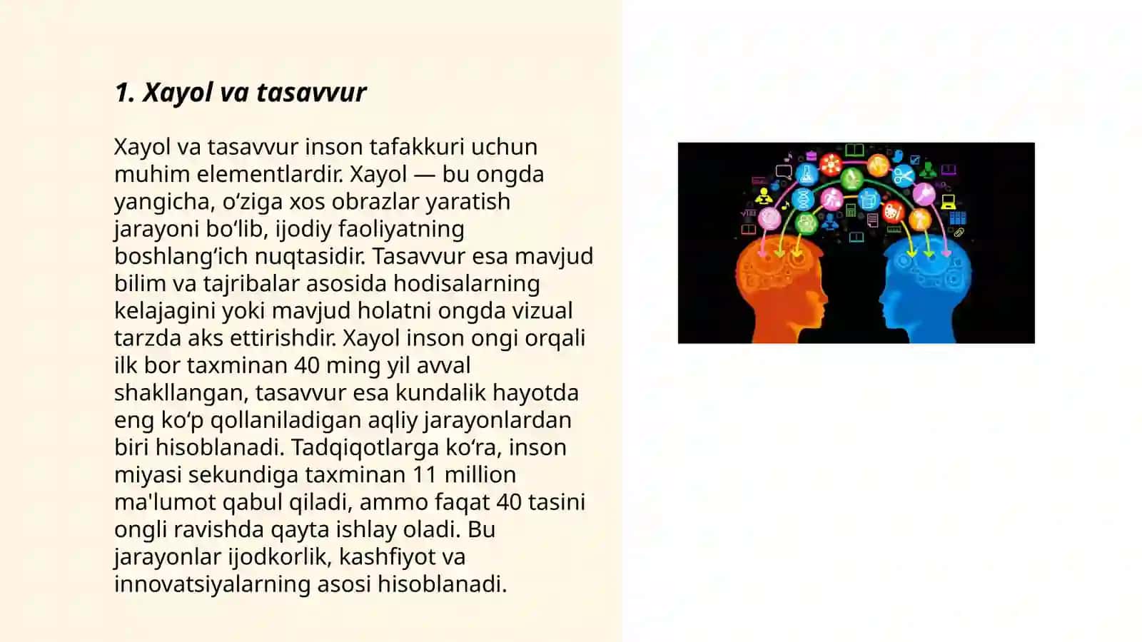 Xayol haqida tushuncha 3