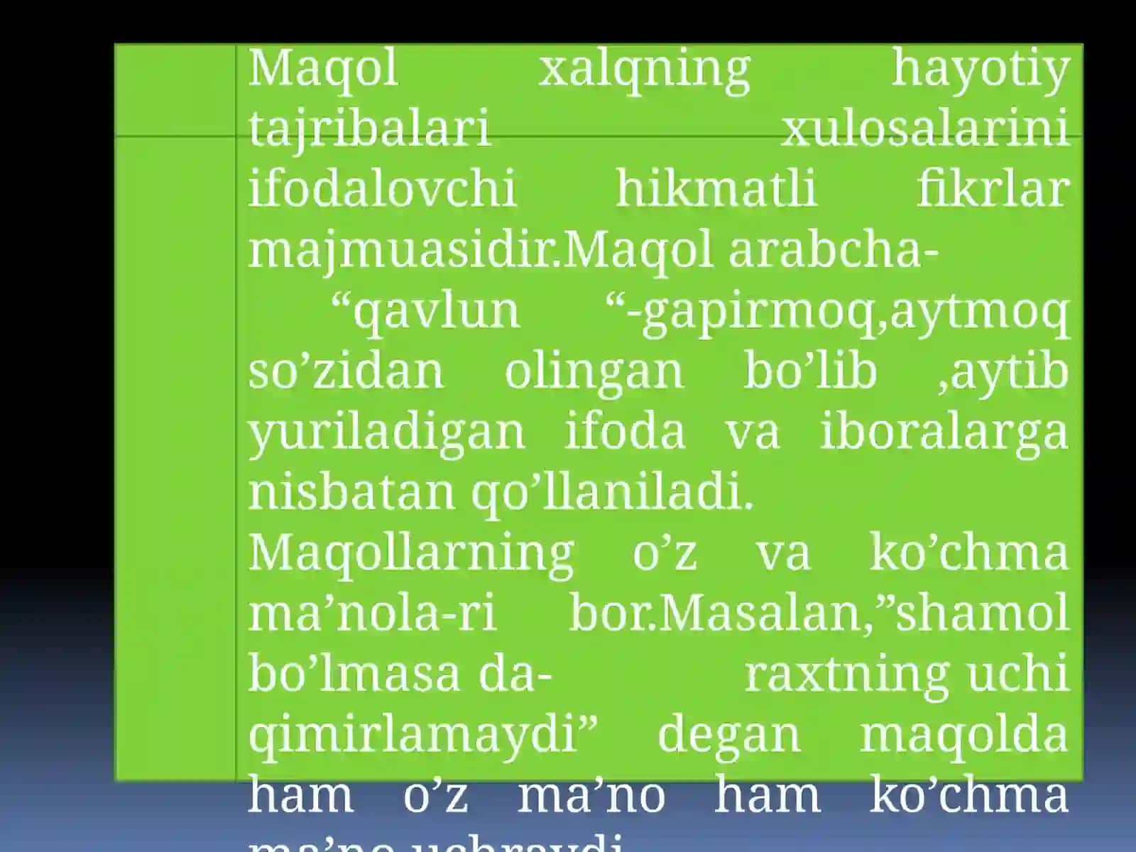 XALQ MAQOLLARI VA TOPISHMOQLAR 3