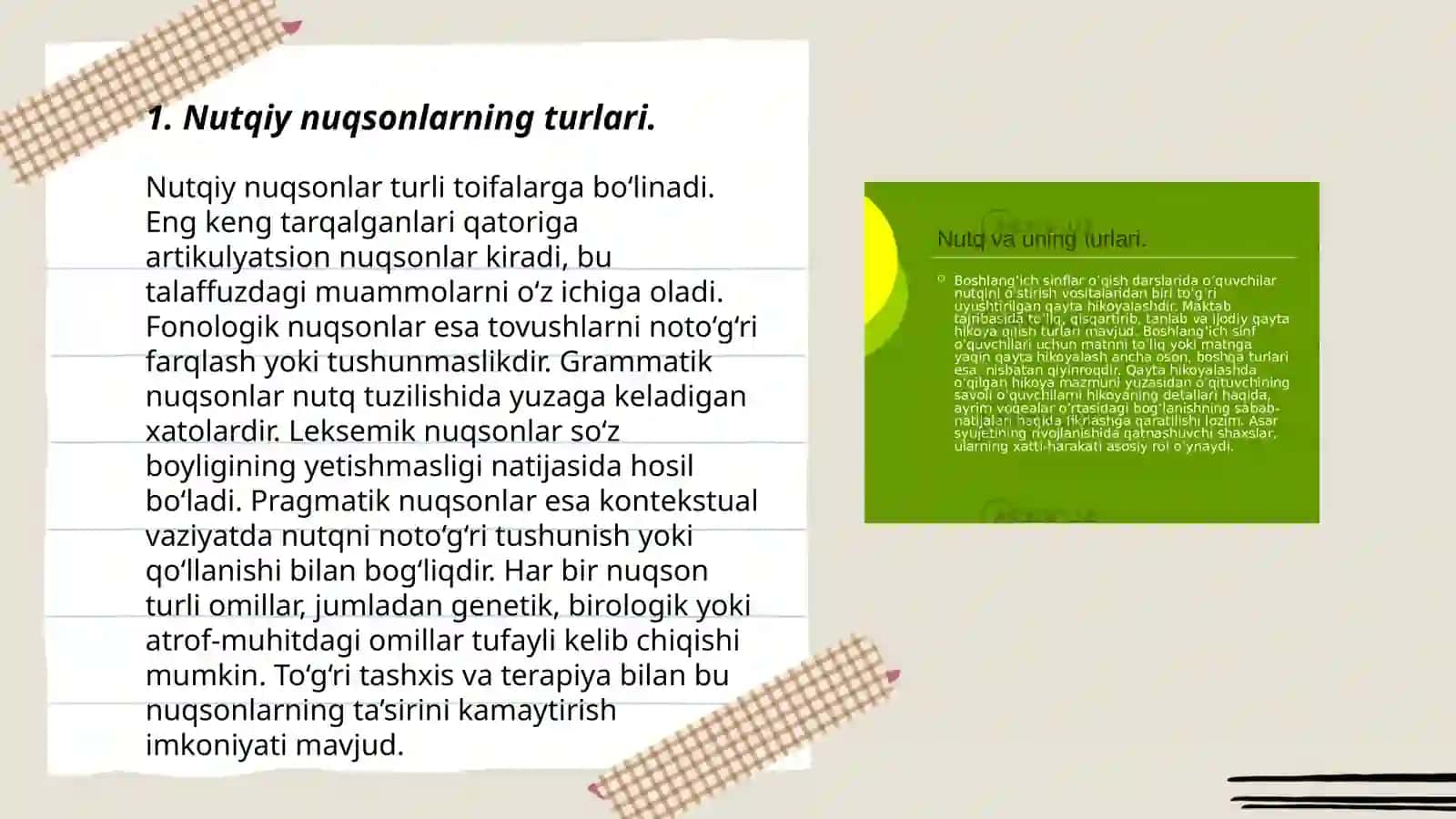 Nutqiy nuqsonli bolalar uchun tashkil etilgan muassalarda ta'lim tarbiya jarayoni 3