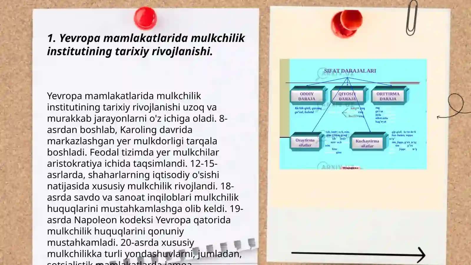 Mulkchilik instituti rivojlanishining Yevropa va Osiyo mamlakatlarida tarkib topgan yo llari 3