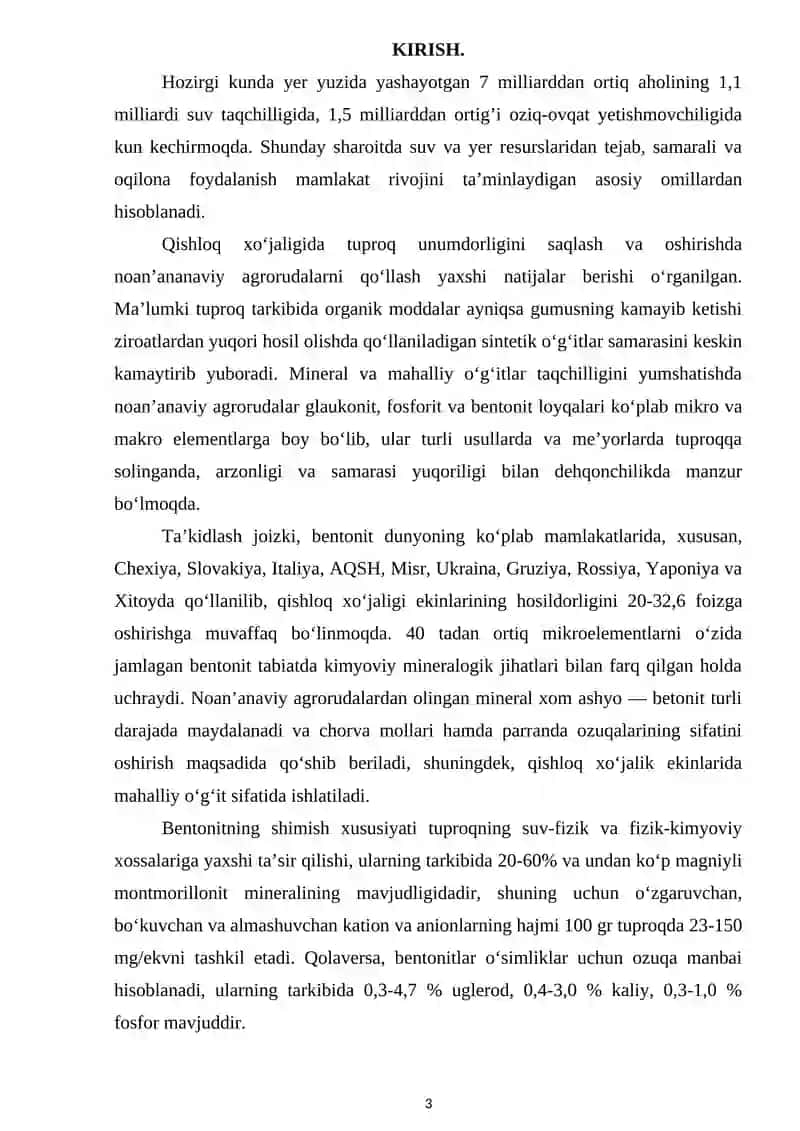 Chigitni stimulyatorlar va tabiiy moddalar bilan qoplab ekishning hosildorlikka ta’sirini aniqlash 3