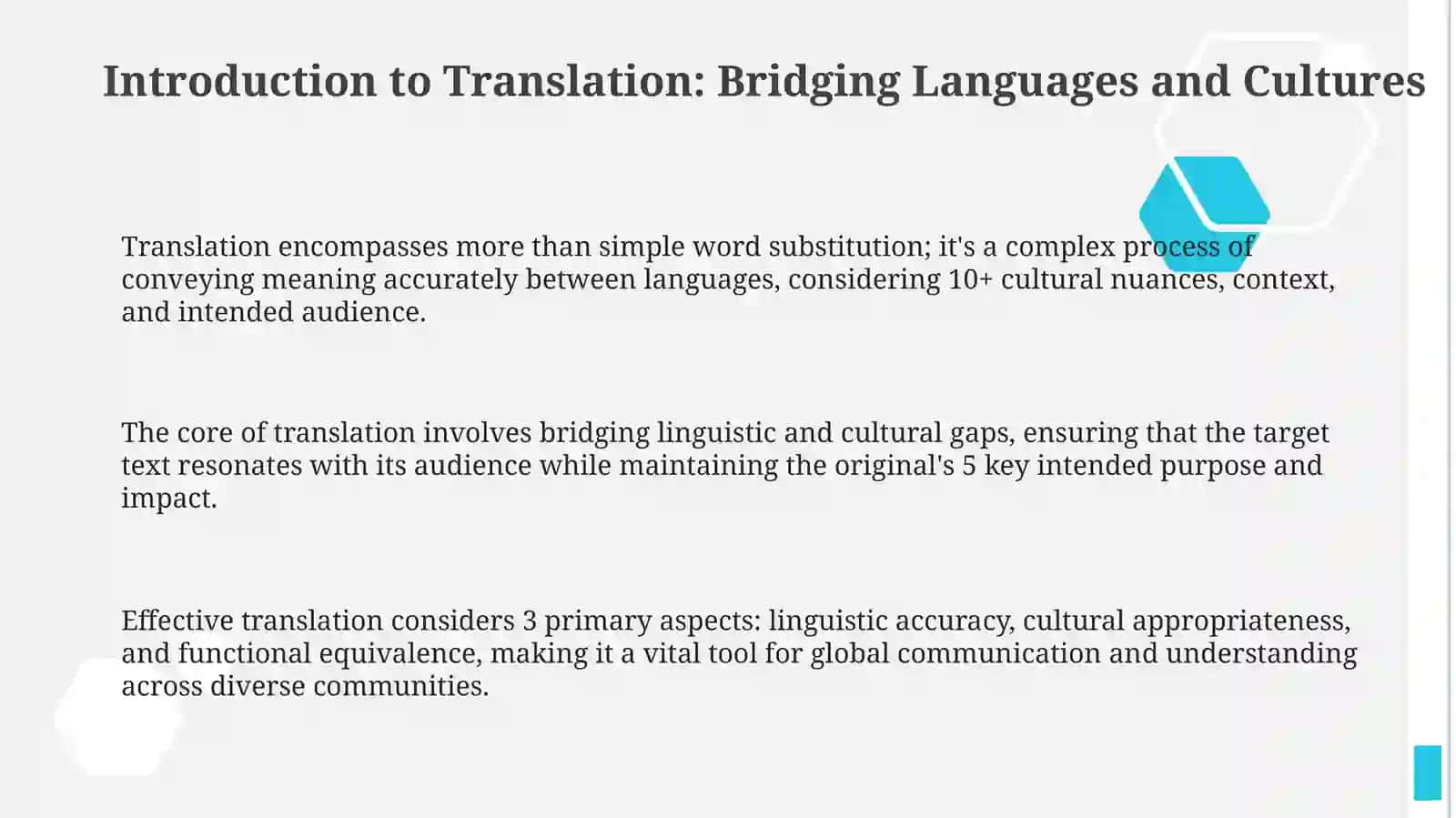Introduction to Translation: Bridging Languages and Cultures 3