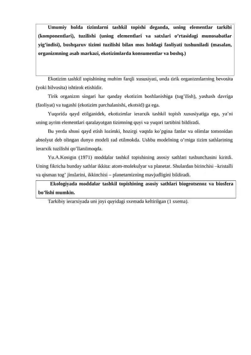 Ekotizimlarning o'zgarishi va suksesiya xodisasi 3