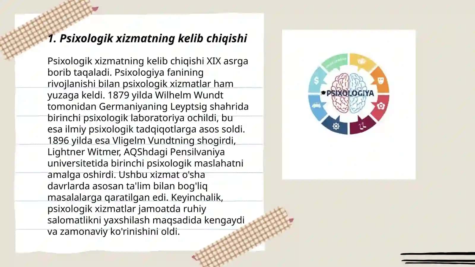 Psixologik xizmatni tashkil qilish tarixi 3