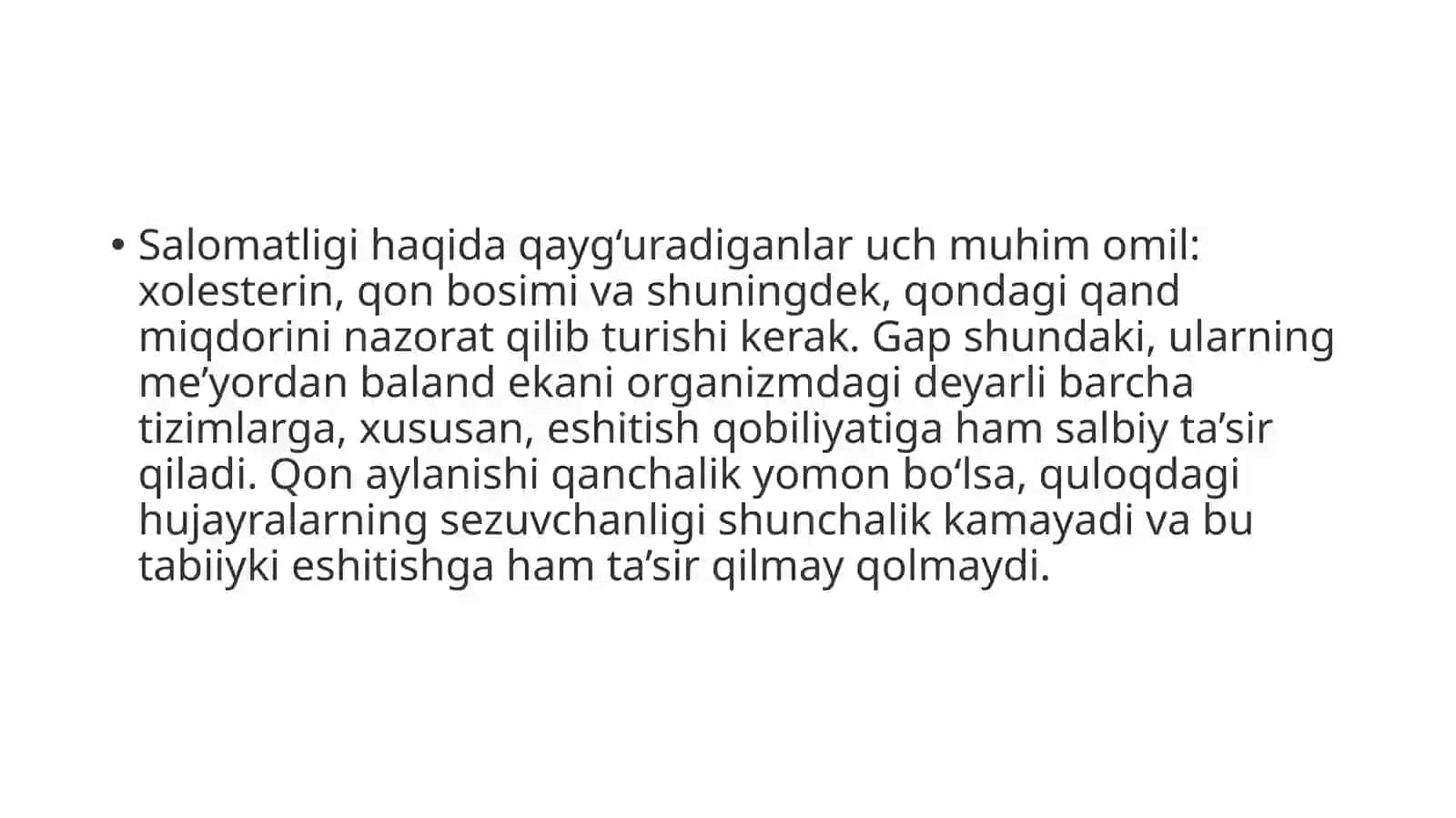 Eshitish qobiliyatining susayishiga ta’sir qiladigan odat va buyumlar 3